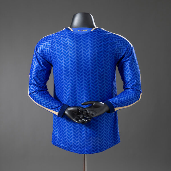 Italy 2026 Home Jersey Long Sleeve – Official Style