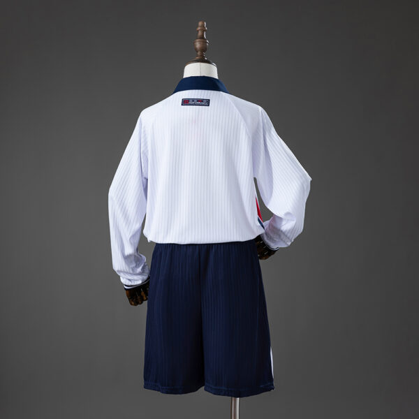 1998 England Home Retro Football Shirt Kids Kit – Classic Edition