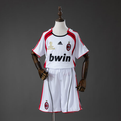 d579634f AC Milan 2006/07 Away Retro Football Kids Kit – Classic Edition