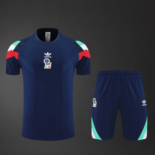 Italy 2025/26 Adult Short Sleeve Training Kit – Official Style National Team Set