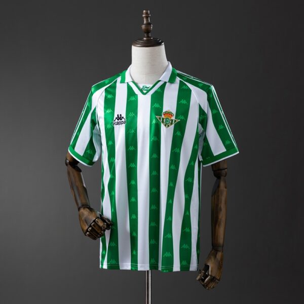 Real Betis 1995/97 Home Retro Jersey – Classic Edition (with/without sponsor)