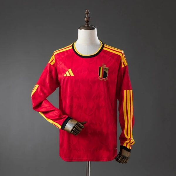 Belgium 2026 World Cup Home Jersey – Official Long Sleeve