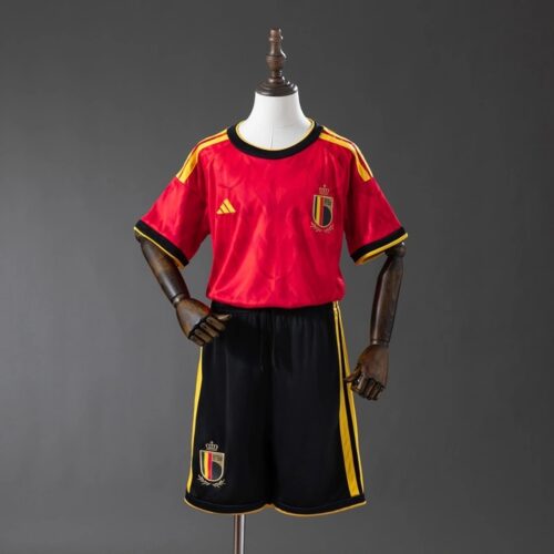 img_8742-2 Belgium 2026 Home World Cup Kids Kit – Official Style National Team