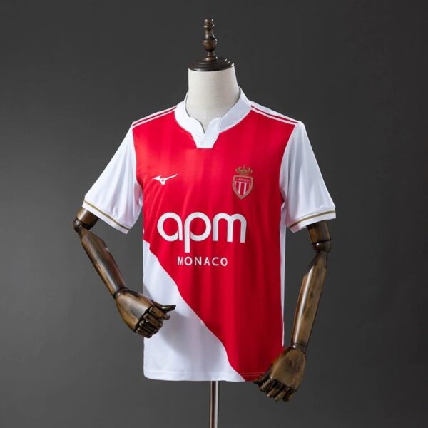 AS Monaco 2025/26 Home Jersey – Official Style Club Kit