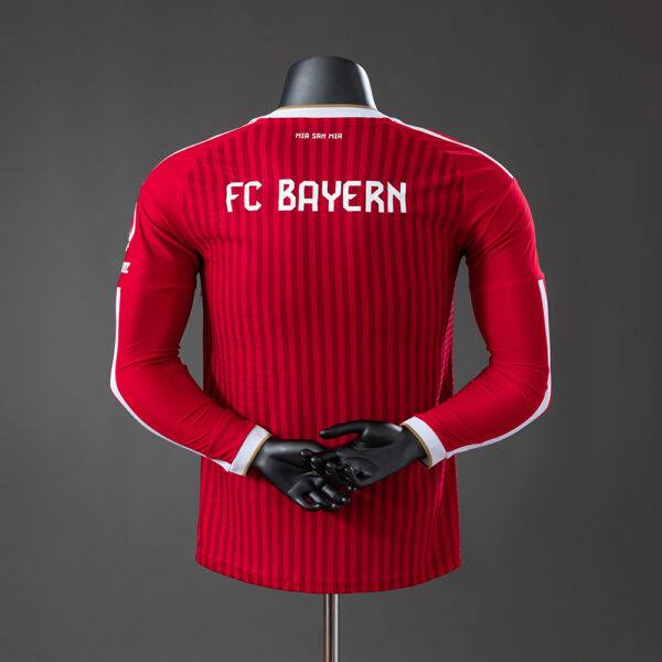 12f27f1a Bayern Munich 2026/27 Home Long Sleeve Jersey – Player Version