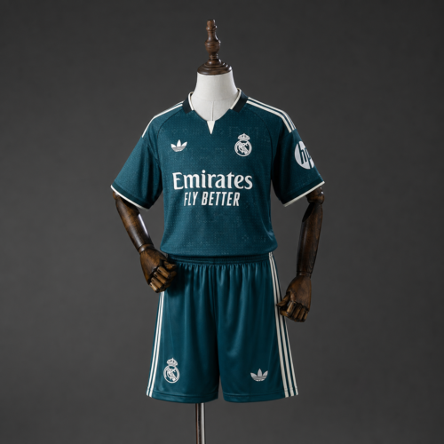 35f90d39 Real Madrid 2026/27 Away Kids Kit – Official Style Edition
