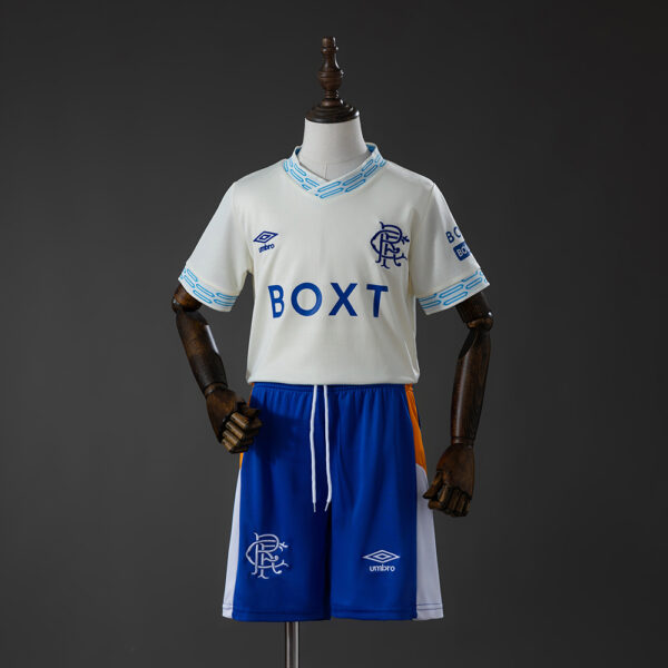 Rangers 2026/27 Away Junior Kit – Official Kids Set
