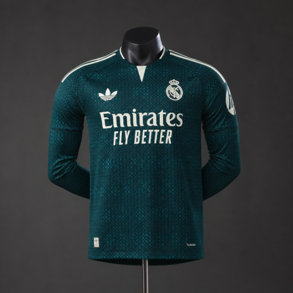 4880e245 Real Madrid 2026/27 Away Kit – Official Long Sleeve