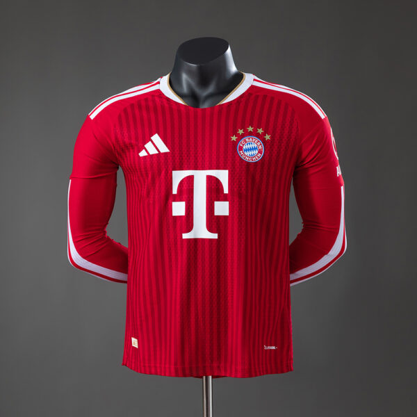 5e206e7c Bayern Munich 2026/27 Home Long Sleeve Jersey – Player Version