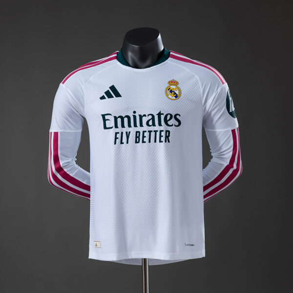Real Madrid 2026/27 Home Long Sleeve – Official Player Version