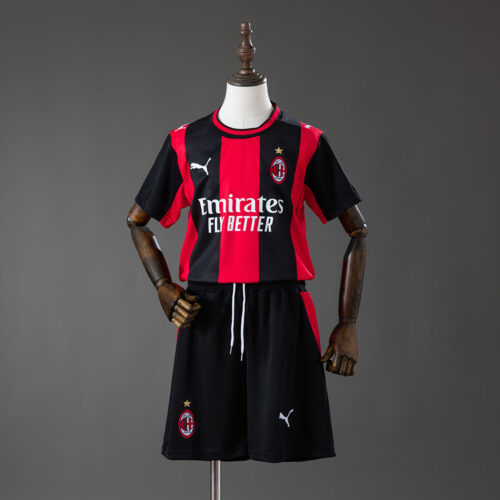 b0eca428 AC Milan 26/27 Home Full Kids Kit - Official Jersey