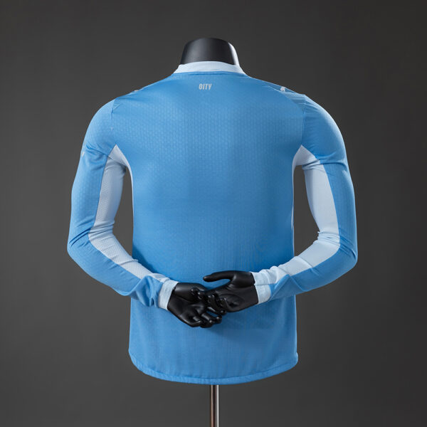 Manchester City 26/27 Home Long Sleeve Player Version - Official Jersey