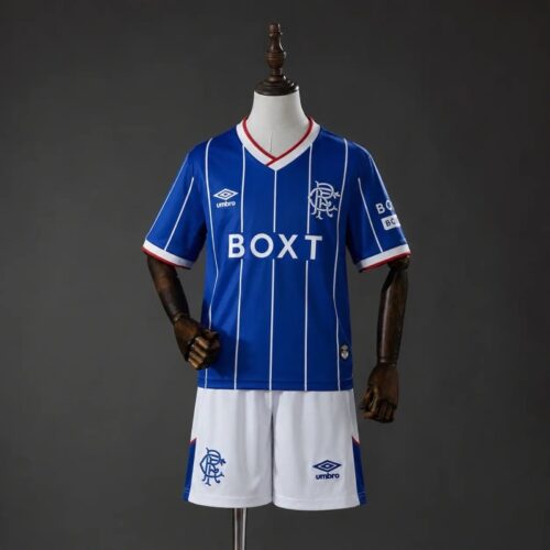 Rangers 2026/27 Home Junior Kit – Official Kids Set