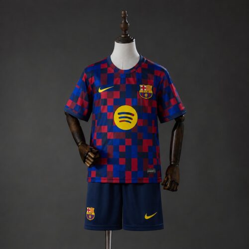 FC Barcelona Pre Match 2026/27 - Official Kids Kit