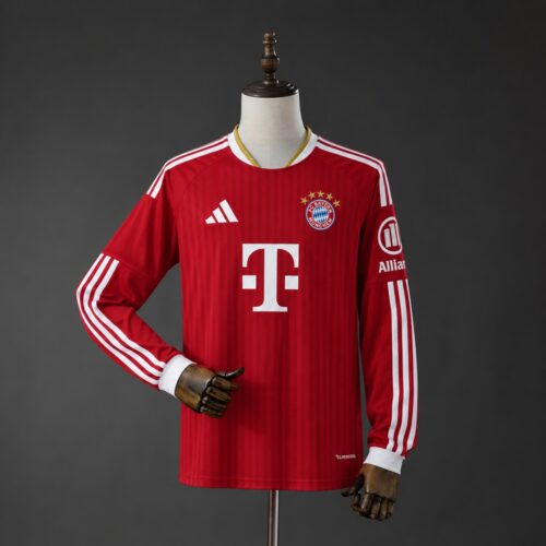 d526aacb Bayern Munich 2026/27 Home Long Sleeve Jersey – Fan Version