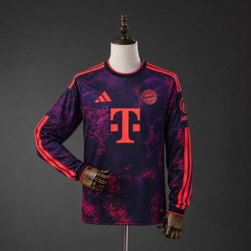 39df3389 Bayern Munich 2026/27 Away Long Sleeve Jersey – Fan Version