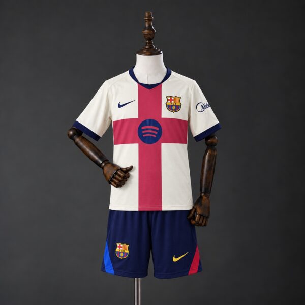 9bea6004 (1) FC Barcelona 2026/27 - Third Kids Kit