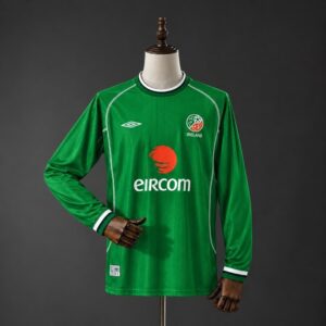 Ireland Retro Long Sleeve - Official Home 2002