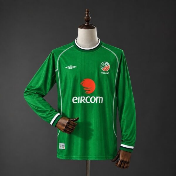 Ireland Retro Long Sleeve - Official Home 2002