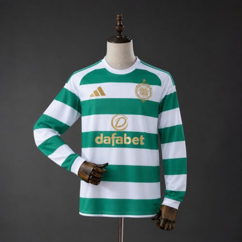 Celtic 2026/27 Home Long Sleeve Jersey – Official