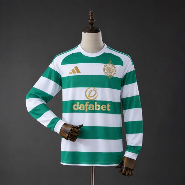 Celtic 2026/27 Home Long Sleeve Jersey – Official